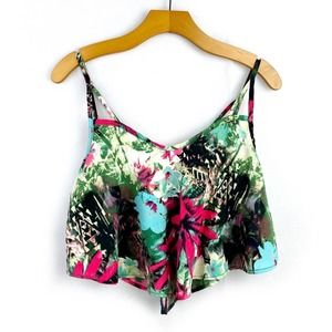 Soprano | NWT Floral Tropical Crop Top